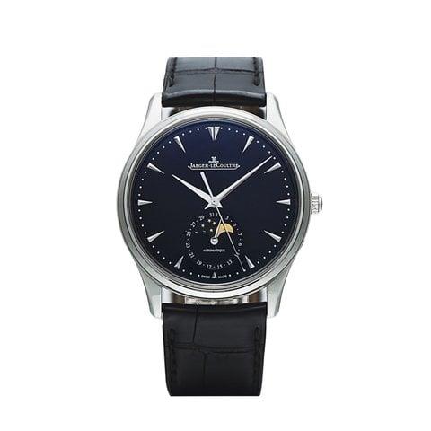 Jaeger-LeCoultre Master Ultra Thin Moon 1368470 39mm Stainless steel Black