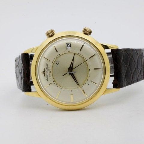 Jaeger-LeCoultre Memovox E855 169739 37mm Yellow gold Silver