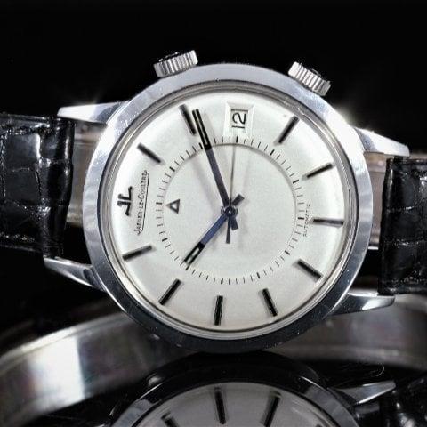 Jaeger-LeCoultre Memovox E855 37mm Stainless steel White