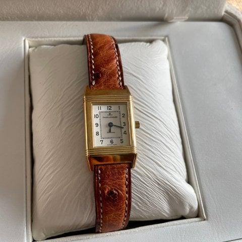 Jaeger-LeCoultre Reverso 260.1.86 20mm Yellow gold Silver