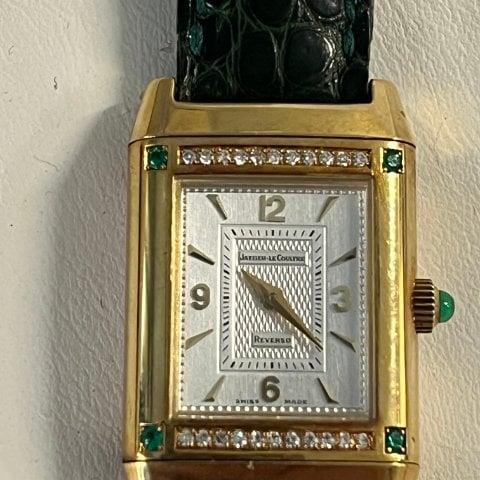 Jaeger-LeCoultre Reverso 265.1.86 33mm Yellow gold Silver