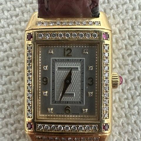 Jaeger-LeCoultre Reverso 267.1.86 33mm Yellow gold Silver