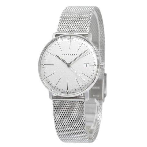 Junghans max bill 047/4250.46 32.5mm Stainless steel Silver