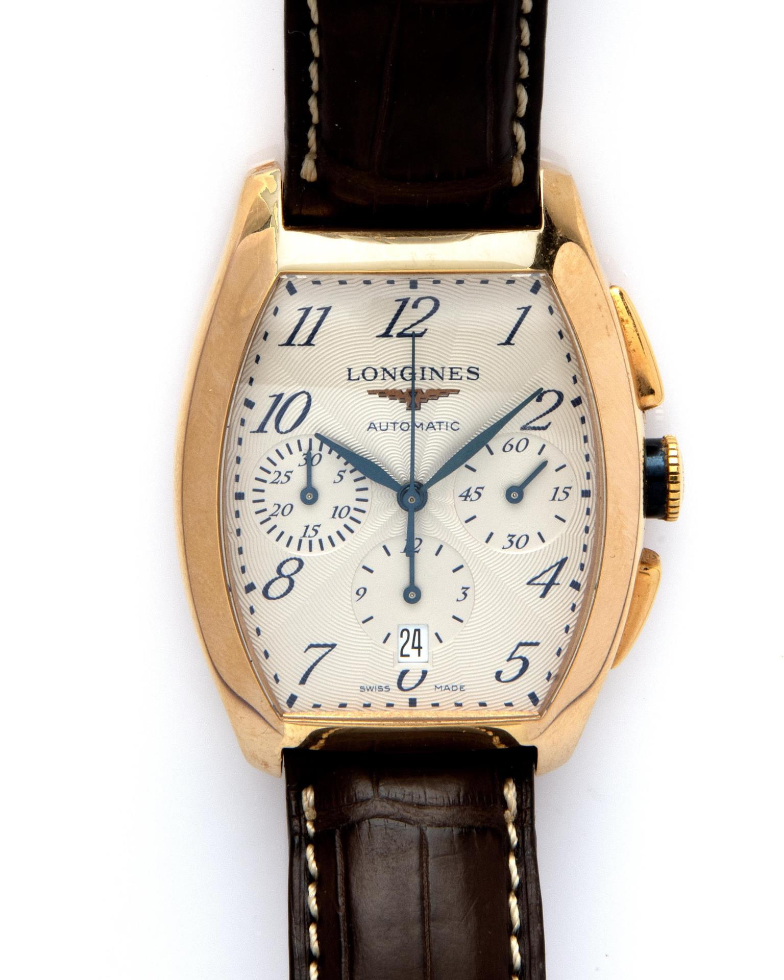 Longines Evidence 18k yellow gold-1