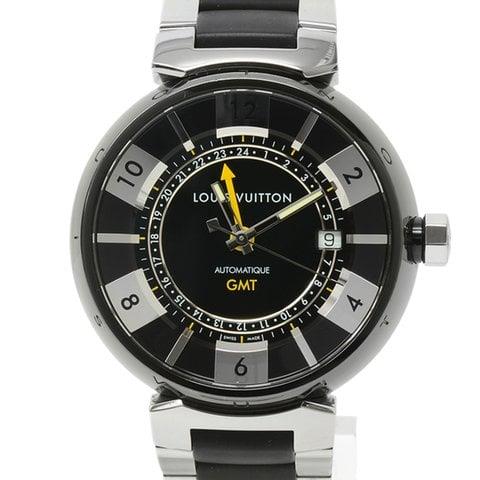 Louis Vuitton Q113K 41mm Stainless steel Black