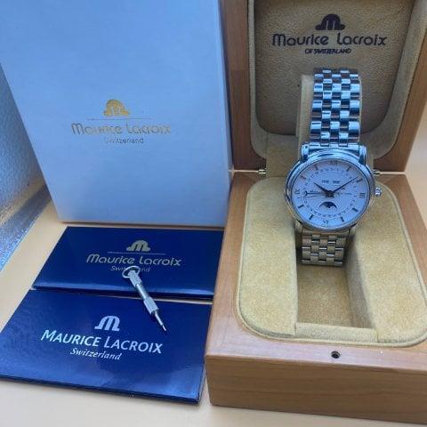 Maurice Lacroix Masterpiece 37757 38mm Stainless steel White