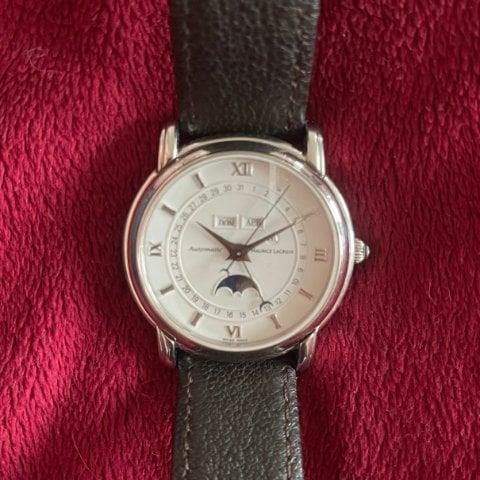 Maurice Lacroix Masterpiece Phases de Lune 37757 38mm Stainless steel White