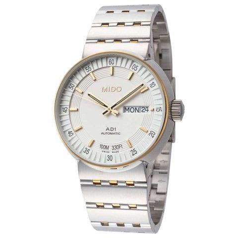 Mido All Dial M833091113 40mm Stainless steel White