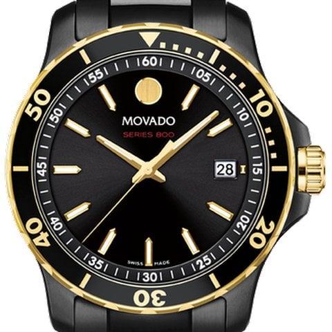 Movado Series 800 800 2600161 40mm Stainless steel Black