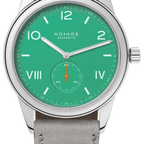 NOMOS Club Campus 726 Electric Green 38.5mm Stainless steel Green