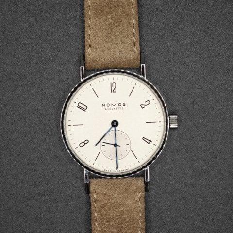 NOMOS Tangente 122 33mm Stainless steel White