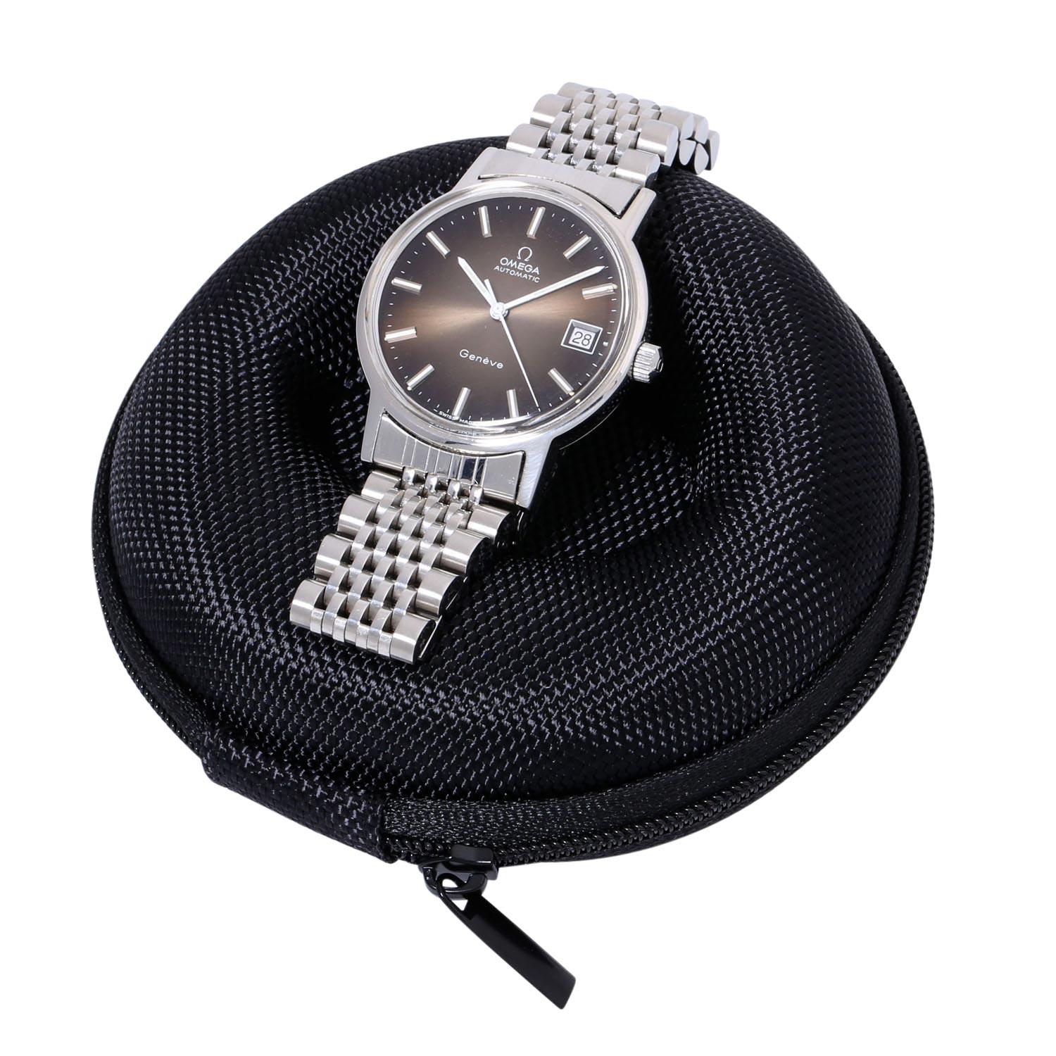 Omega Genève 166.0163 35mm Stainless steel Brown 7
