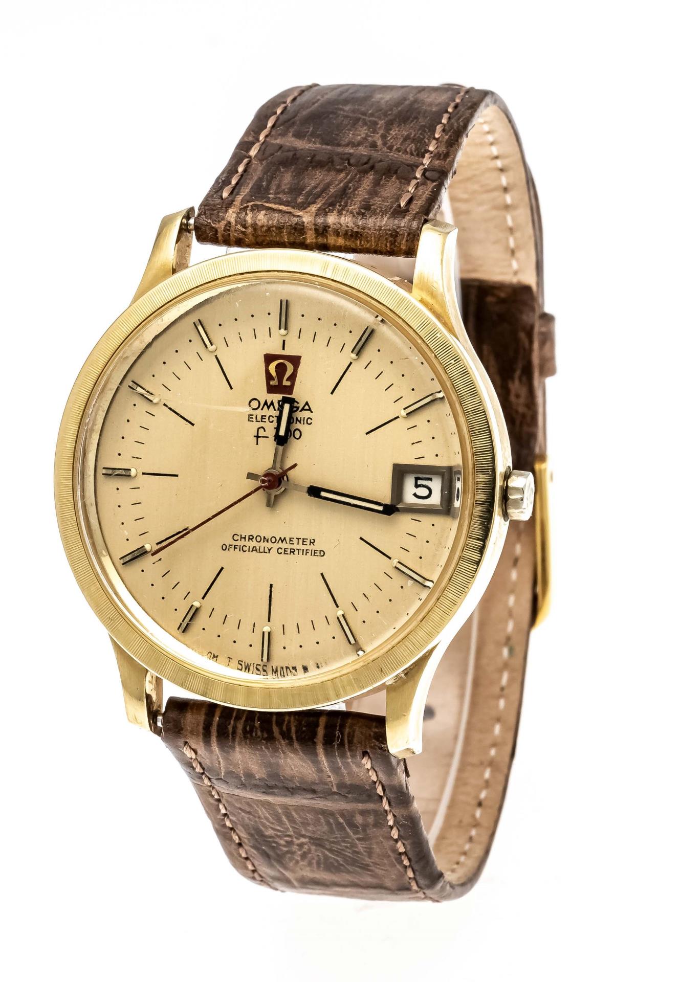 Omega 198.003 36mm Yellow gold Champagne