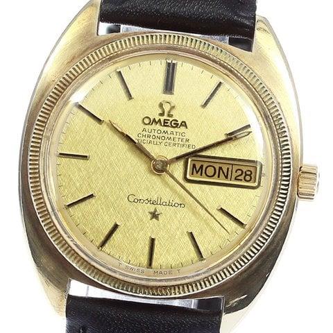 Omega Constellation 168.029 35mm Yellow gold and Stainless steel Golden