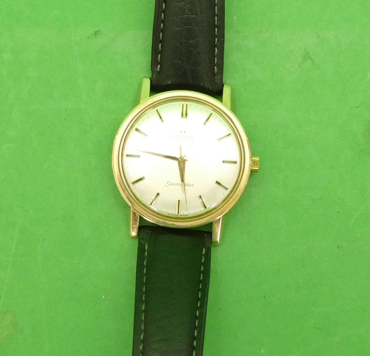 Omega Seamaster Yellow gold Silver 2