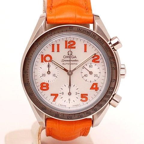 Omega Speedmaster 3834.78.38 39mm Stainless steel White