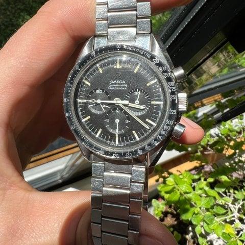 Omega Speedmaster Professional Moonwatch 145.012 42mm Stainless steel Black