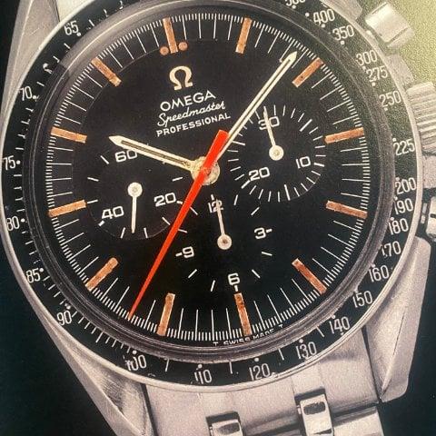 Omega Speedmaster ST 145.012 42mm Stainless steel Black