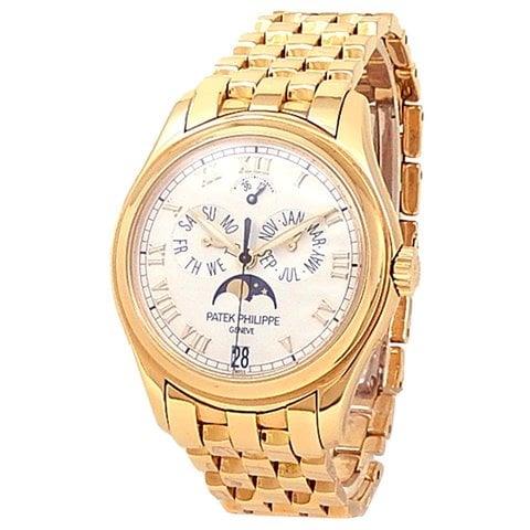 Patek Philippe Annual Calendar 5036J 36mm Yellow gold White