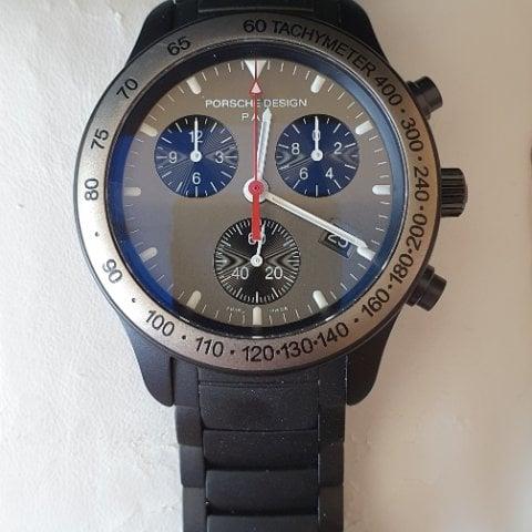 Porsche Design by Eterna 40mm Men\'s Chronograph Titanium Watch- Ref: 6610.14! Porsche Design Chronograph *Titanium* - DelrayWatch.com main image 4