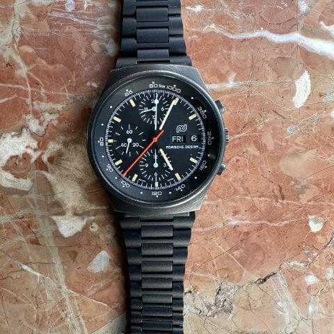 Porsche Design 7176S 41mm Stainless steel Black