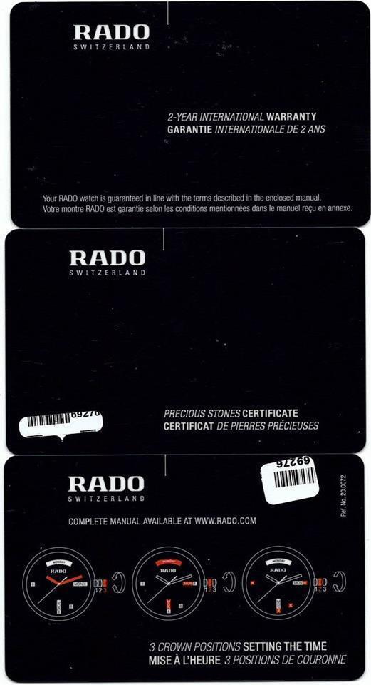 Rado Integral R20204712 31mm Ceramic and Stainless steel and PVD Black-2