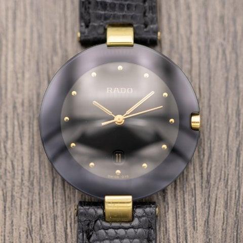 775484/RADO ラドー メンズ腕時計 129.4075.4 Rado Coupole 129.4075.4N Stainless steel Black 1995 | Dealer