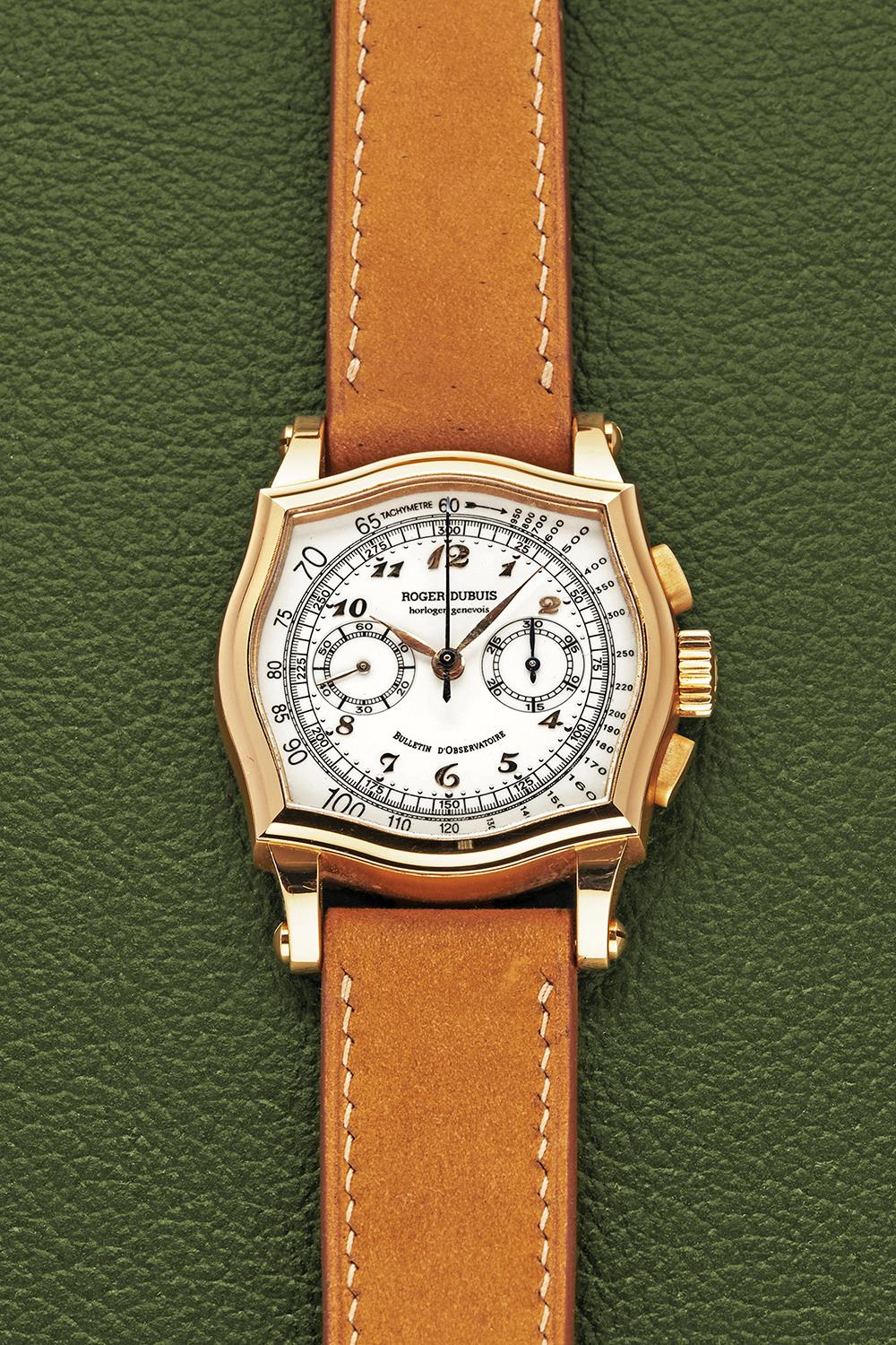 Roger Dubuis Sympathie Chronograph S37 18k rose gold White
