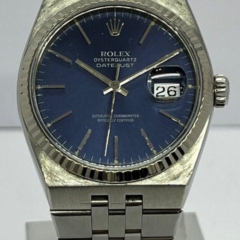 Rolex Datejust 17014 36mm Stainless steel Blue