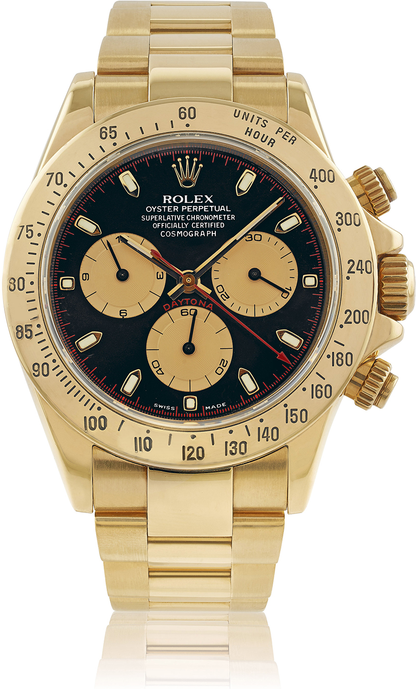 Rolex Daytona 116528 40mm Yellow gold Black-1