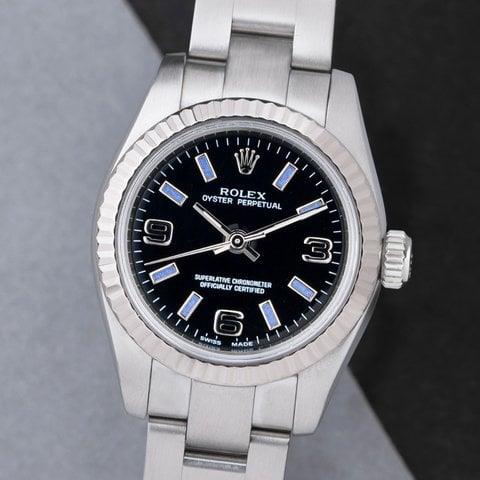 Rolex Oyster Perpetual 176234 26mm Stainless steel Black