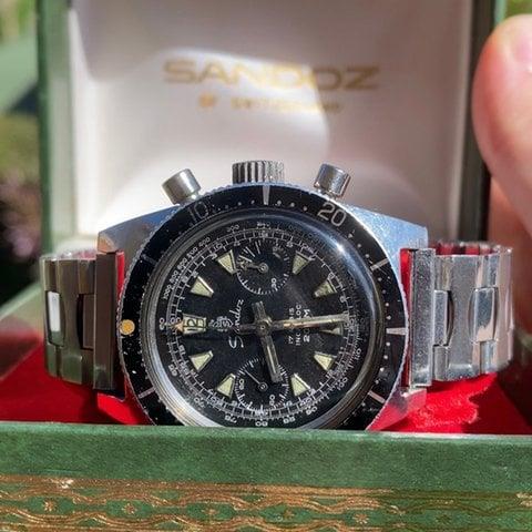 Sandoz 38mm Stainless steel
