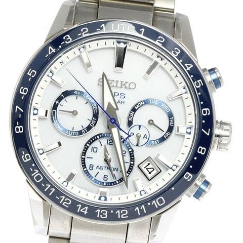 春*E様 SEIKO アストロンSBXC013 5X53-0AE0 ソーラー電波 Seiko Astron GPS Solar SBXC013/5X53-0AE0 Stainless steel White
