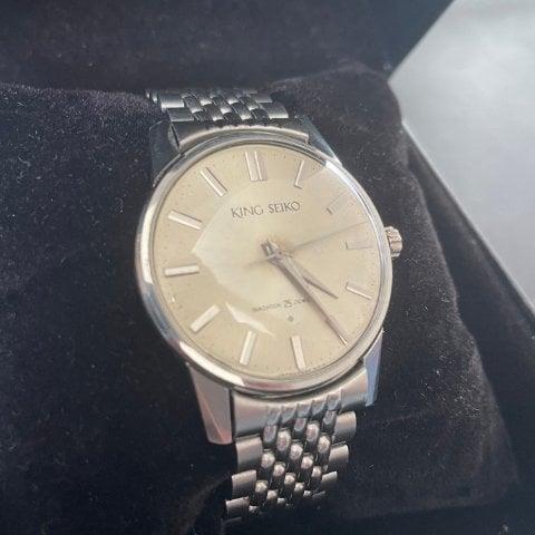 Seiko King J14102E 35mm Stainless steel Silver