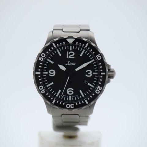 Sinn Instrument Watches 857.012 43mm Stainless steel Black