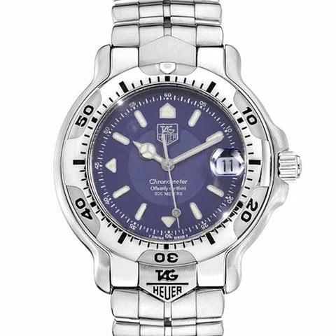 TAG Heuer 6000 WH5113-K1 Stainless steel Blue 1990 | Dealer