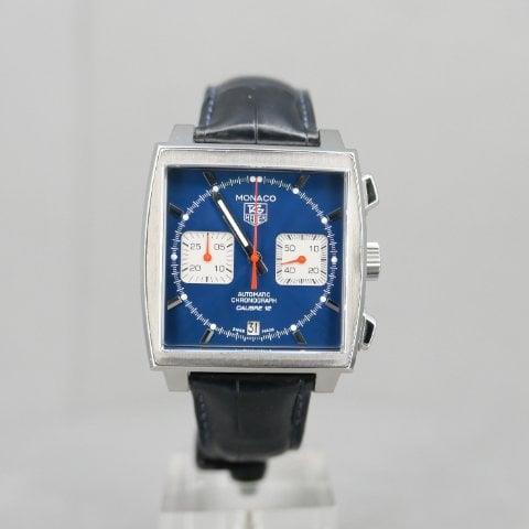 TAG Heuer Monaco CAW2111-0 39mm Stainless steel Blue