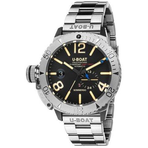 U-Boat Dive Watch 9007/A/MT 46mm Stainless steel Black