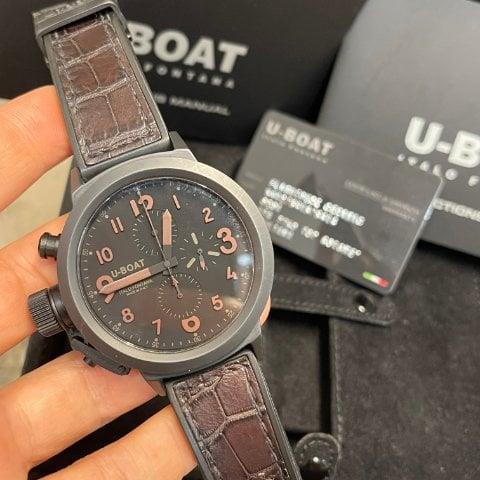 U-Boat Flightdeck 5413 Stainless steel Black