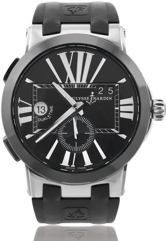 Ulysse Nardin Executive 243-00 43mm Stainless steel Black-1