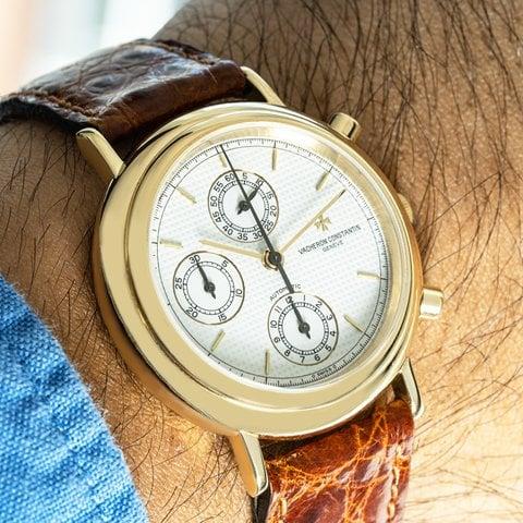 Vacheron Constantin Historiques 47001/000J 38mm Yellow gold White