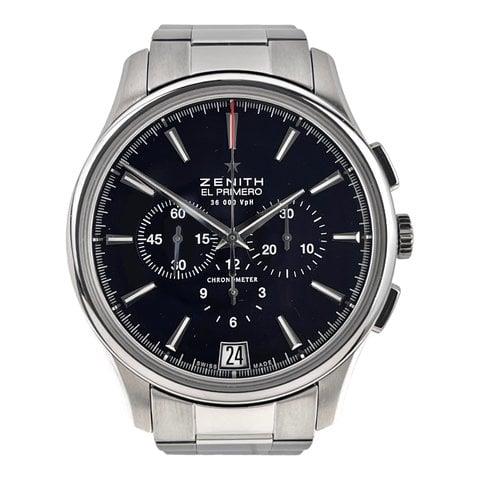 Zenith Captain Chronograph 03.2110.400 42mm Stainless steel Black