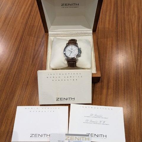 Zenith El Primero Chronograph 02.0360.400 40mm Stainless steel White