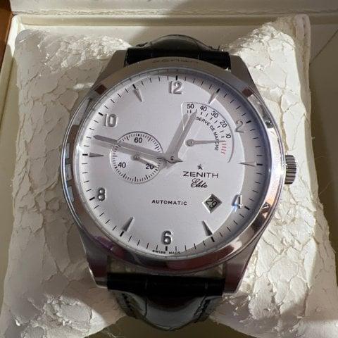 Zenith Elite 03.0520.685 44mm Stainless steel Silver