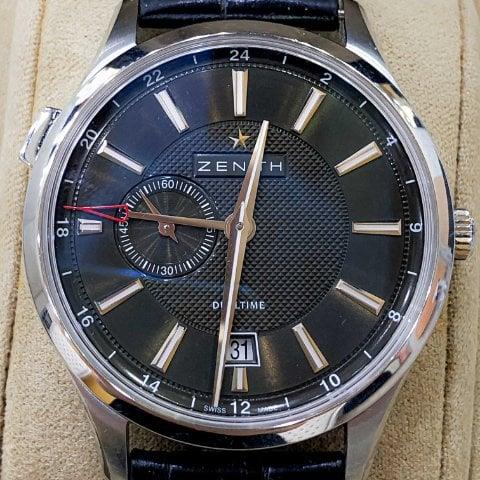 Zenith Elite 03.2130.682 40mm Stainless steel Black