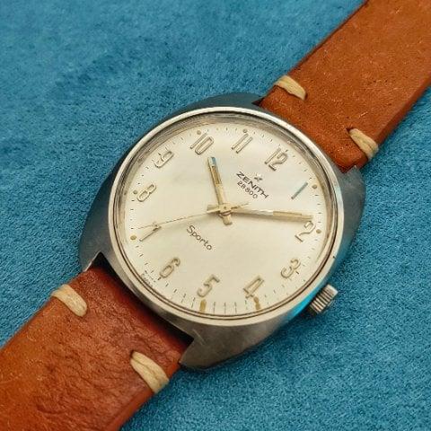 Zenith Sporto 35mm Stainless steel White